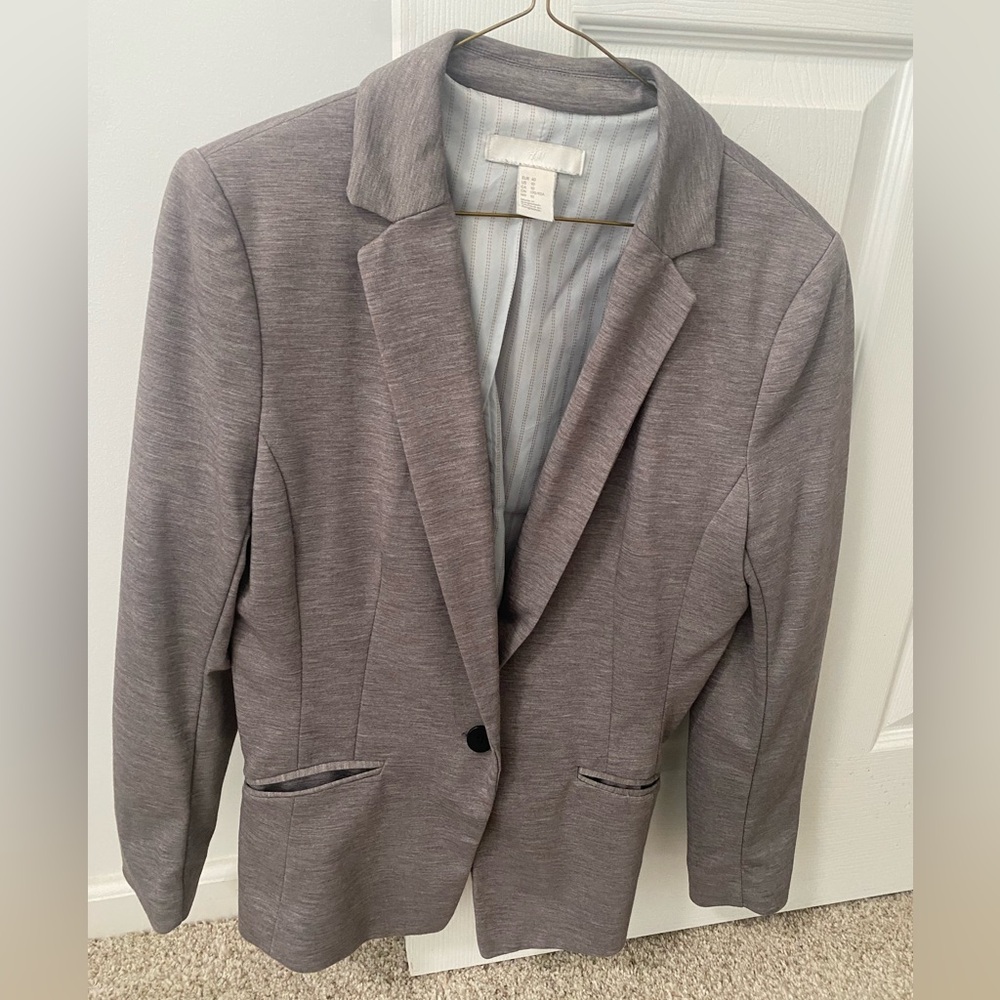 H&M grey blazer